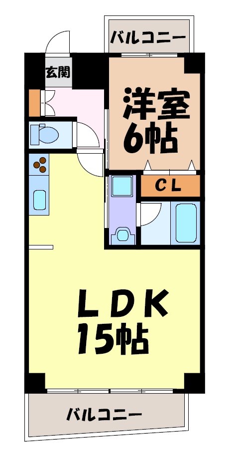 ブルームライフ今池 間取り図