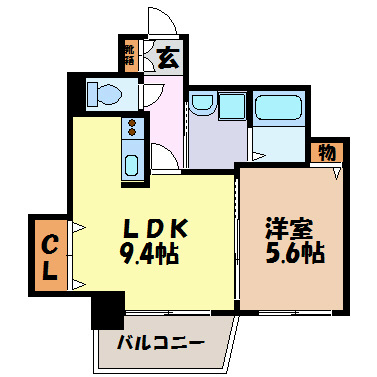 ヒルズ新栄 間取り