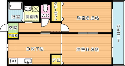 ボナール大和 間取り