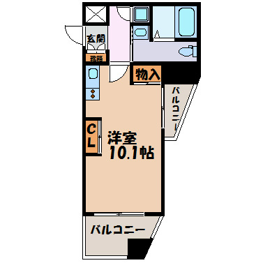 ライブコート千種 間取り図