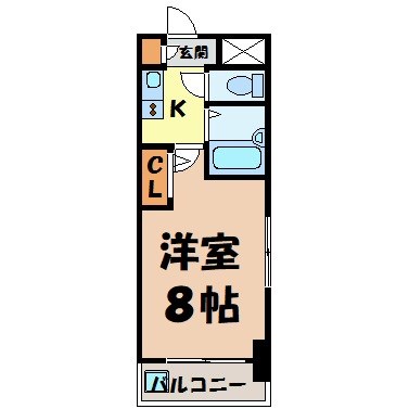 置地マンション 間取り図