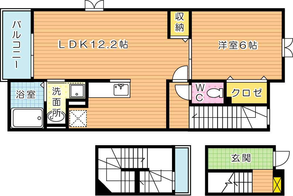 グラースメゾン 間取り図