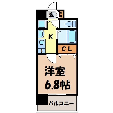 プレサンス泉セントマーク 間取り図
