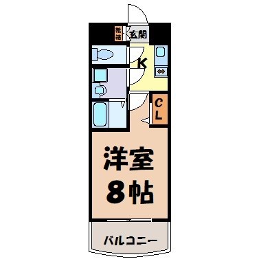 プレサンス栄モード 間取り図
