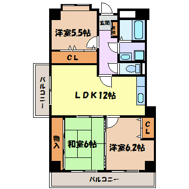 レジデンス御器所スクエア 間取り図