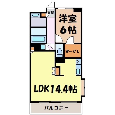 La　Douceur山王 間取り図