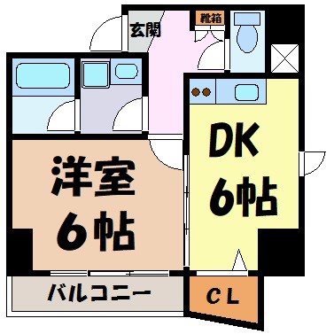 キャナルコート 間取り図