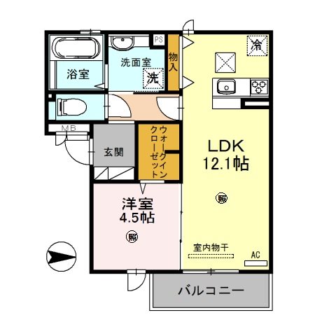 大阪府東大阪市新池島町３丁目9-16 間取り