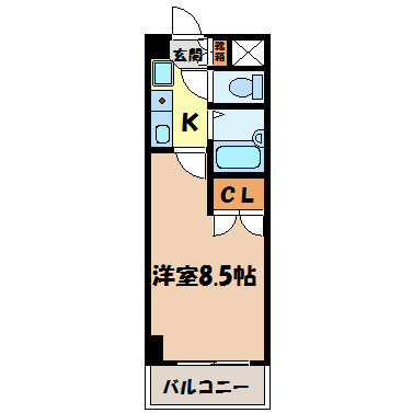 シティライフ春里 間取り図