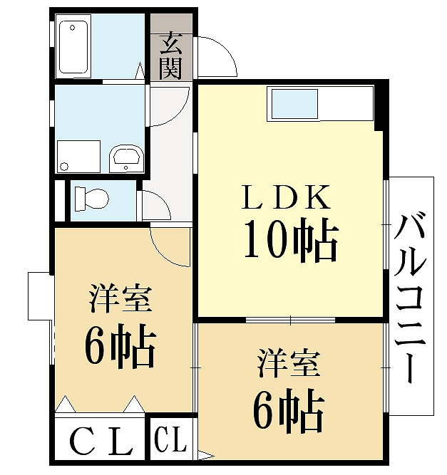 セジュールリンデン 間取り