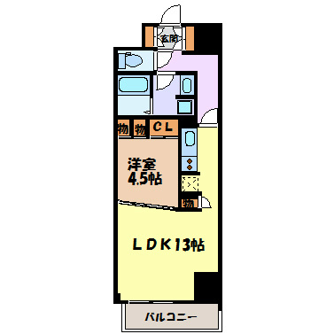 CORNES HOUSE NAGOYA 間取り図