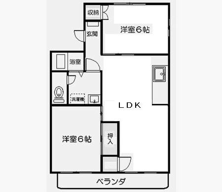 ラフォーレクラマエ  間取り図