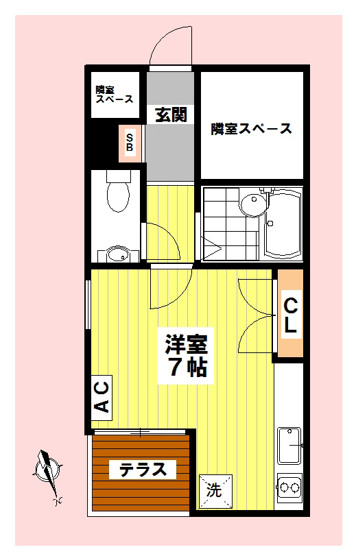 アクシオン中野 間取り図