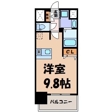 プレサンス大須プライマル 間取り図