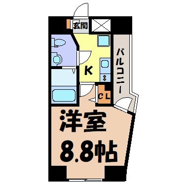 エステムプラザ名古屋栄プレミアム 間取り図