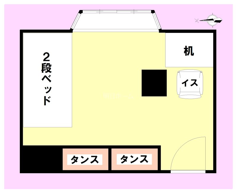 ＴＫビル 204号室 間取り
