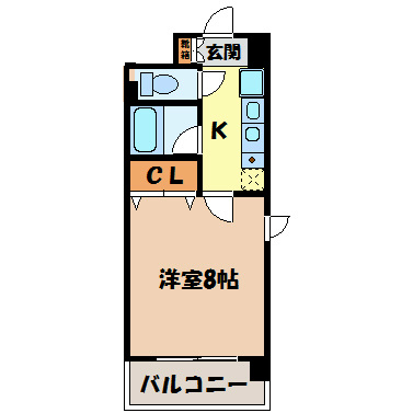 メゾンクラルテ 間取り図