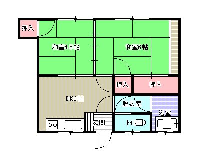 コーポ響 間取り