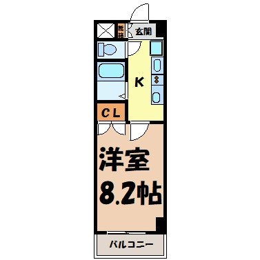 プログレッソ鶴舞 間取り