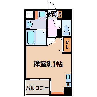 CITY SPIRE名古屋大須 間取り図