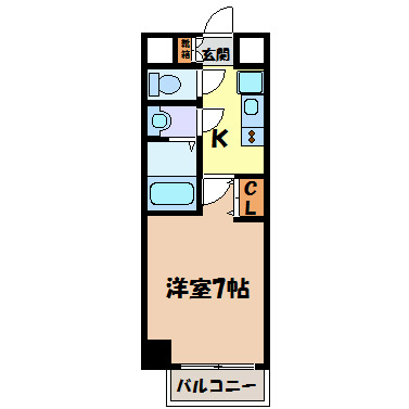 クラシタイヤー新栄 間取り図