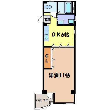 リヴェール吹上 間取り図