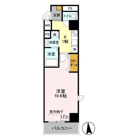 COMFORT 305号室 間取り