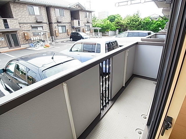 ウィルモア新松戸Ａ棟 ベランダ