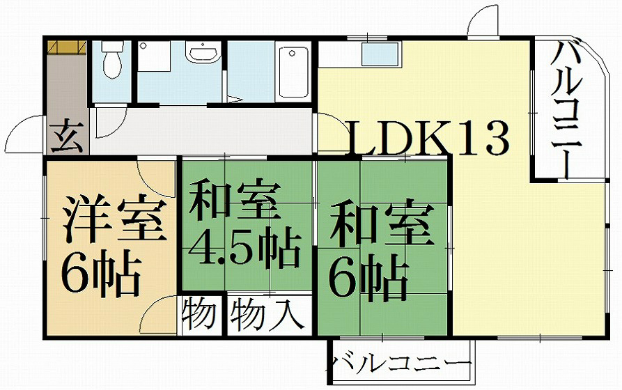 アルカサール葉山 間取り