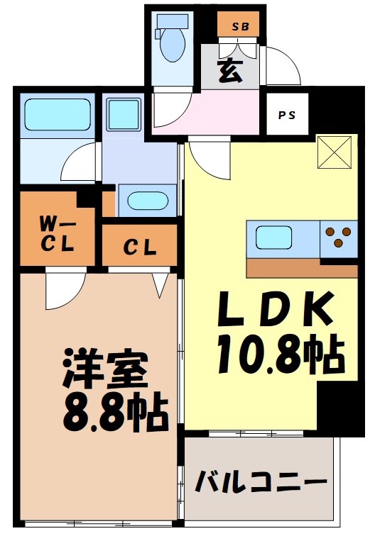 さくらＨｉｌｌｓリバーサイドＷＥＳＴ 間取り図
