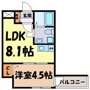 ソリッド春岡 間取り図