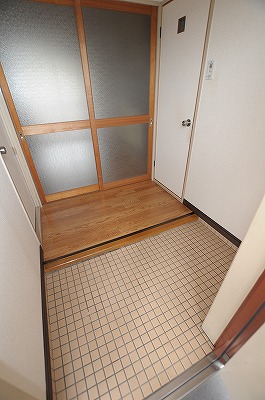 スカイハイツ原田  玄関