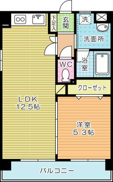 Ｆｅｌｔ７０５（フェルト７０５） 間取り図