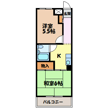 アーバン１８ 間取り図