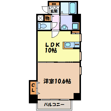 プロビデンス葵タワー 間取り図