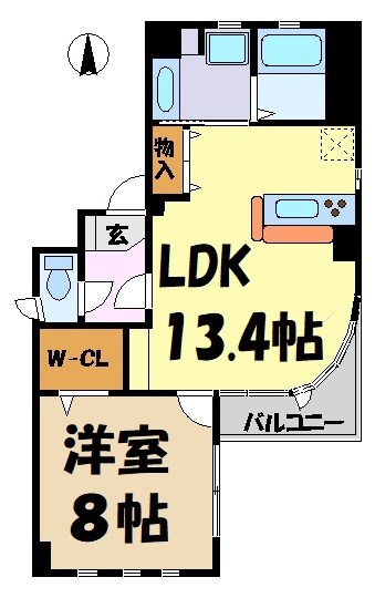 プライムヒルズ 間取り図