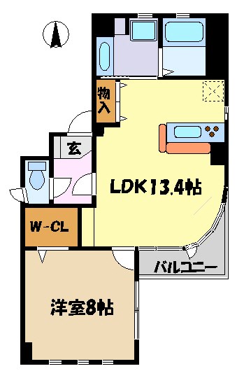 プライムヒルズ 間取り図