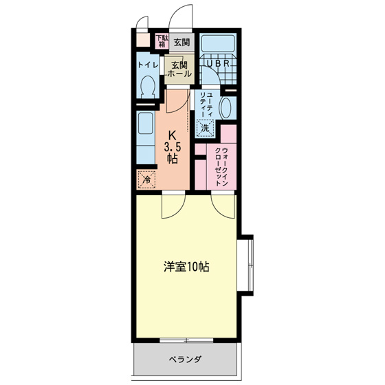 アグレアーブル永山 間取り