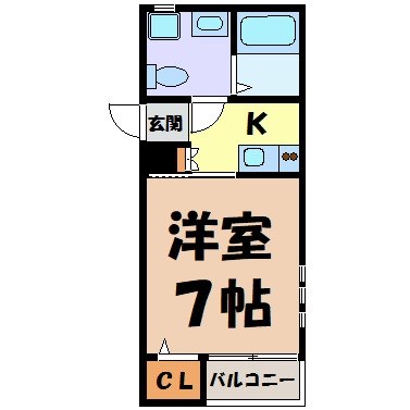 プランドールＳ 間取り図