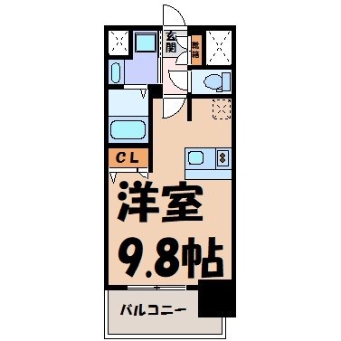 プレサンス大須プライマル 間取り図