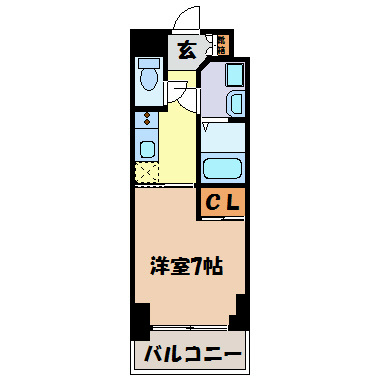 ルーエ白川公園 間取り図