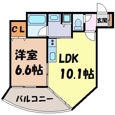 プロシード金山2 間取り図