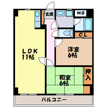 ヤマコ第２ビル 間取り図