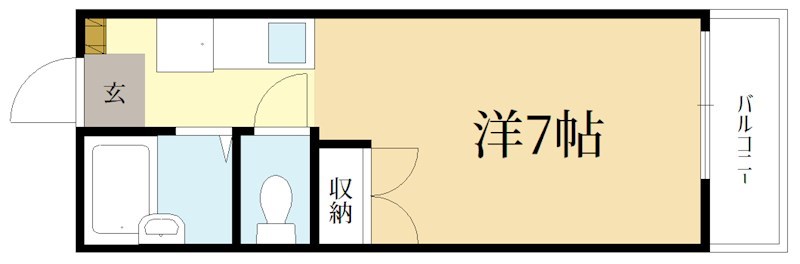 ヴィレッジ岩倉 間取り
