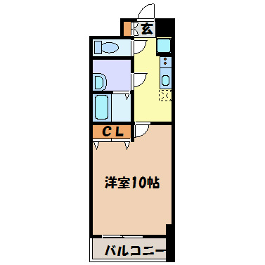 セレブランド堀田駅前 間取り図
