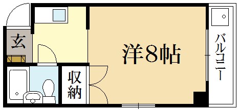 シンプルハイツベニス 間取り