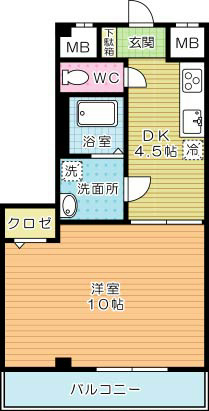 ナーセリーＫ２  間取り図