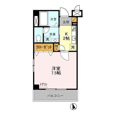 403号室 間取り