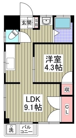 502号室 間取り