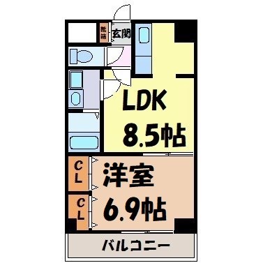 アンシャンテ車道 間取り図